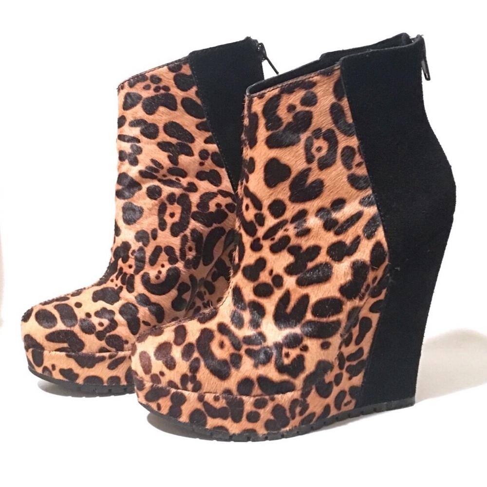 Kelsi Dagger Brooklyn Huette Lprd Pony Hair Wedges